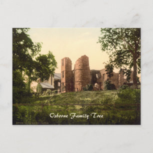 Wilton Castle, Ross-on-Wye, Herefordshire, England Postcard