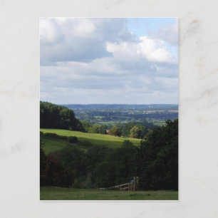 Wiltshire Countryside Postcard