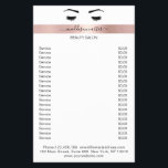 Wimpern Augenbrauen Flyer<br><div class="desc">Personalisierbare Flyer mit Wimpern & Augenbraue Illustration. Perfekt für Wimpern & Makeup Artisten, Friseure und Kosmetiker. Editiere dein Produkt in Minuten in dem Du deine Daten hinzu fügst.
Über "weiteres personalisieren" kannst Du die Schriftart/Farbe/Position verändern.</div>