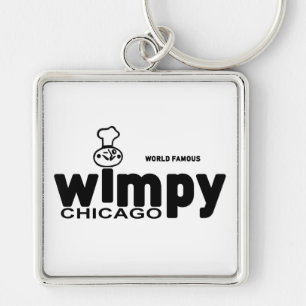 Wimpy Grills Restaurants, Chicago, Illinois Keychain