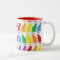 Wimsical Bright Neon Cute Cats Pattern