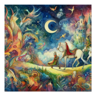 Wimsical World Poster