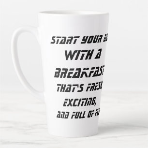Win Breakfast Latte Mug