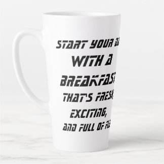 Win Breakfast Latte Mug
