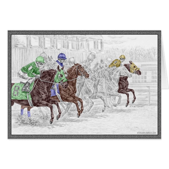 Win Place Show Race Hors (Devant horizontal)