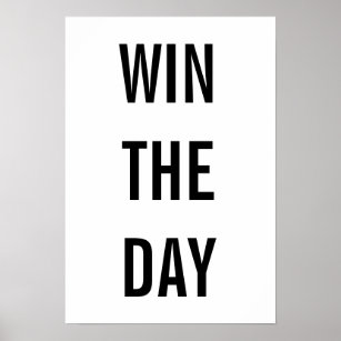 Win The Day Poster