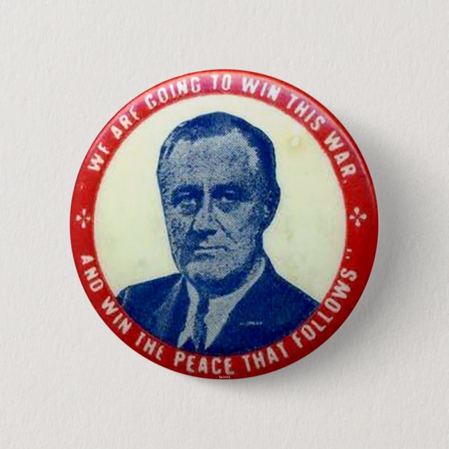 Win the War - Button (Front)