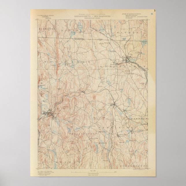 Winchendon, Massachusetts Poster (Front)