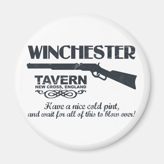 Winchester Beer Magnet (Front)
