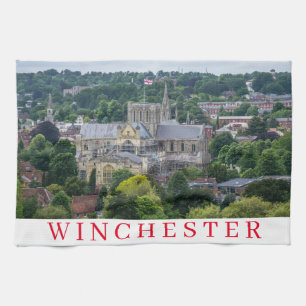 Winchester Cathedral tea towel