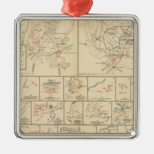 Winchester, Cedar Run, Port Republic, Va Metal Ornament