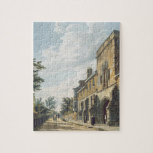 Winchester College Entrance with the Warden's Hous Jigsaw Puzzle