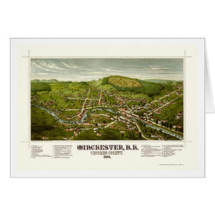 Winchester, NH Panoramic Map - 1887