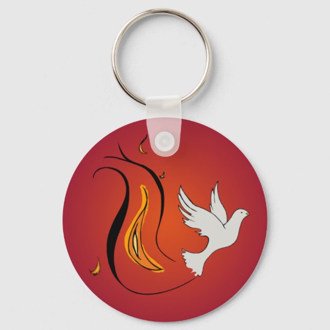 Wind and Fire Keychain (Front)