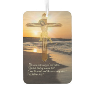 Wind And Waves Obey Him Air Freshener
