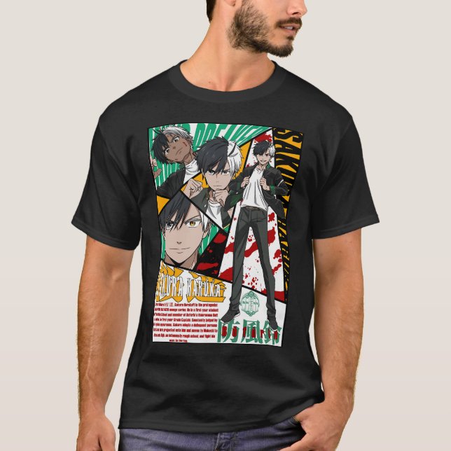 Wind Breaker - Haruka Sakura T-Shirt (Front)