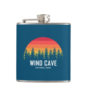 Wind Cave National Park Hip Flask
