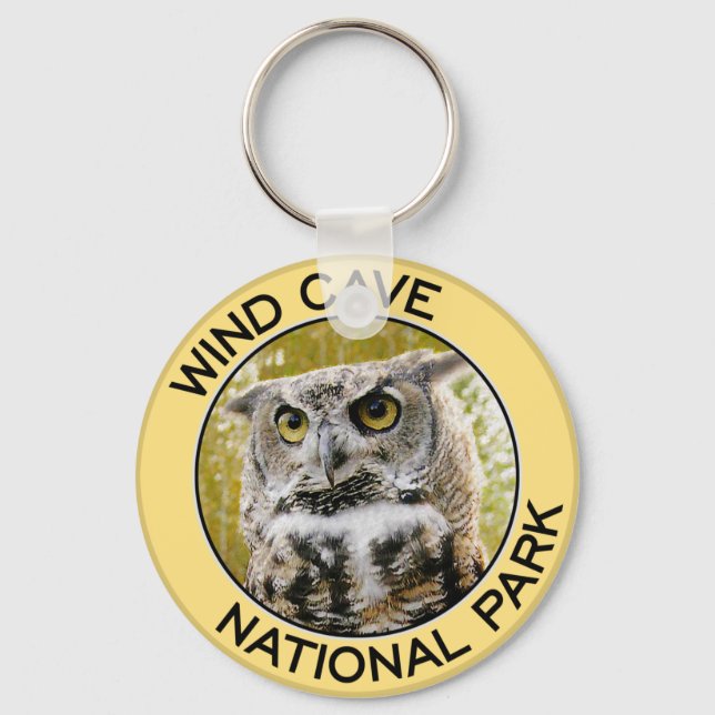 Wind Cave National Park Keychain (Front)
