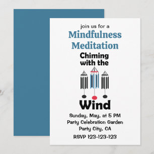Wind Chimes Chiming with the Wind Meditation Invitation
