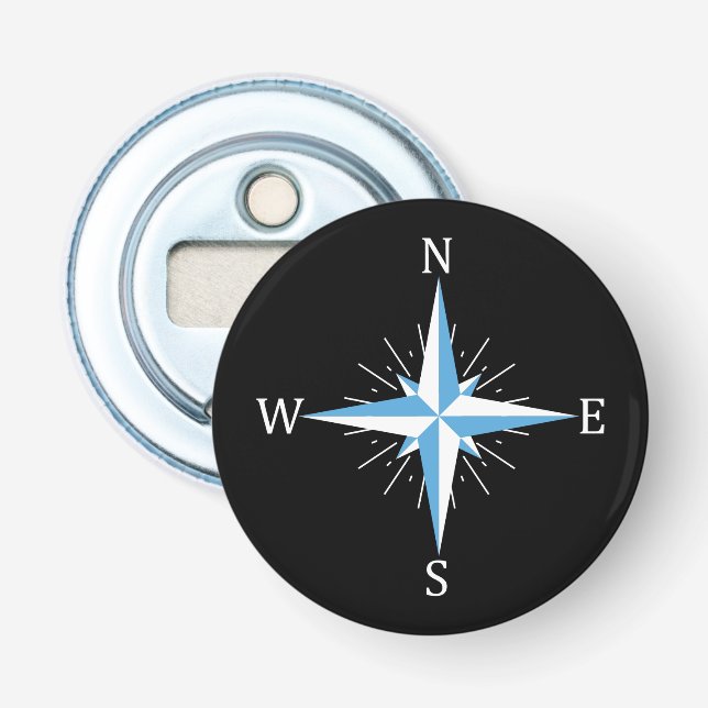 Wind compass bottle opener (Front)
