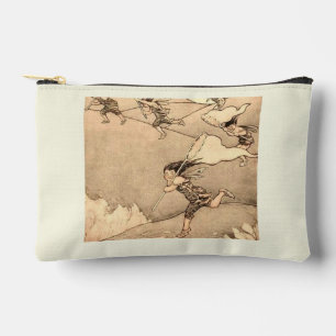 Wind Faeries Catching Wind  Accessory Pouch