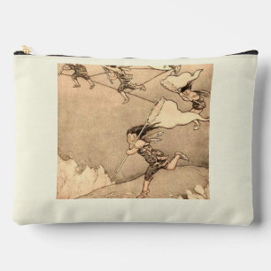Wind Faeries Catching Wind Accessory Pouch