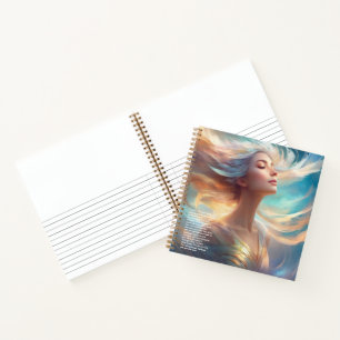 Wind Hardcover Notebook