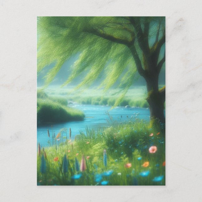Wind in the Willow Postcard (Front)