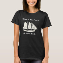 Wind Is The Power At Your Back Sailboat
