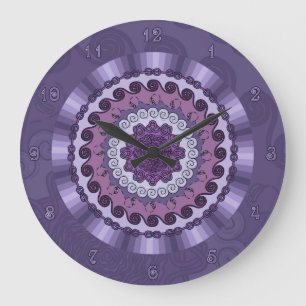 Wind Mandala Clock