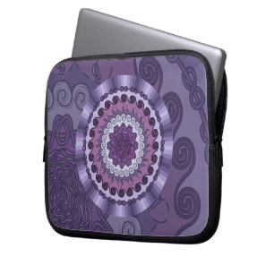 Wind Mandala Laptop Case