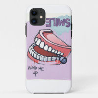 Wind me up chatter teeth toy