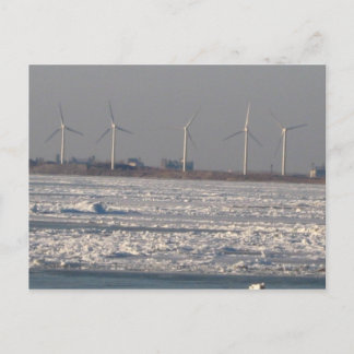 wind mills of Buffalo, NY Postcard