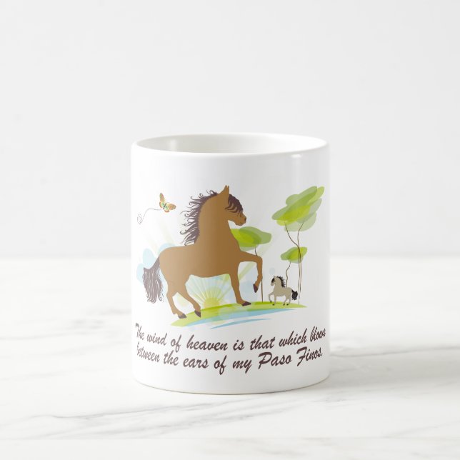 Wind of Heaven - Paso Fino Mug (Center)