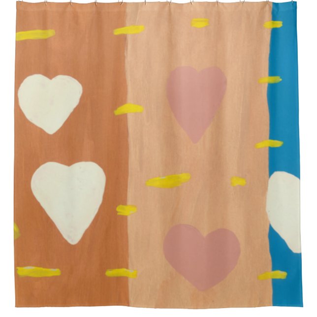 Wind of Love Shower Curtain (Front)