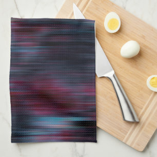 Wind or rain effect, on wine colour kitchen towel