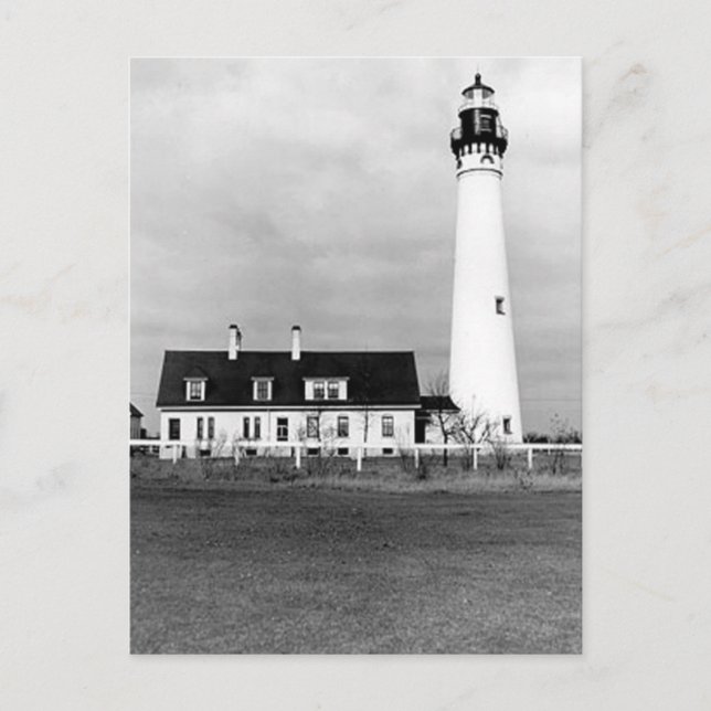 Wind Point Lighthouse Postcard (Front)