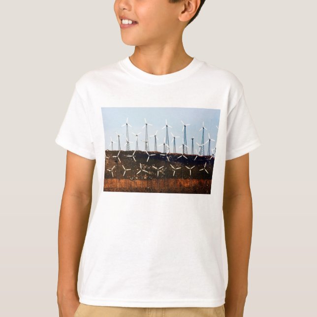 Wind Power (4) T-Shirt (Front)