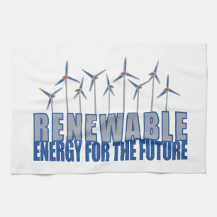 Wind Power Kitchen Towel