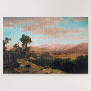 Wind River Country, Albert Bierstadt Jigsaw Puzzle