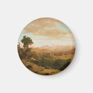 Wind River Country – Albert Bierstadt Magnet