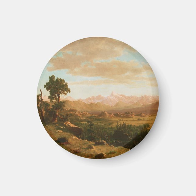 Wind River Country – Albert Bierstadt Magnet (Front)