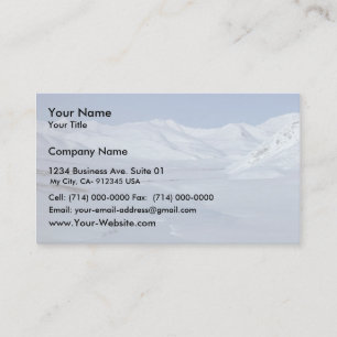 Wind River Mountains Business Card