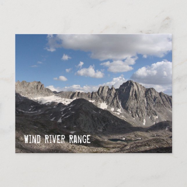 Wind River Range Postcard (Front)