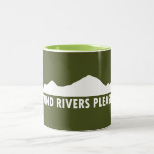 Wind Rivers Please Two-Tone Coffee Mug