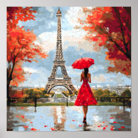 Wind Romance Paris Chic Walk