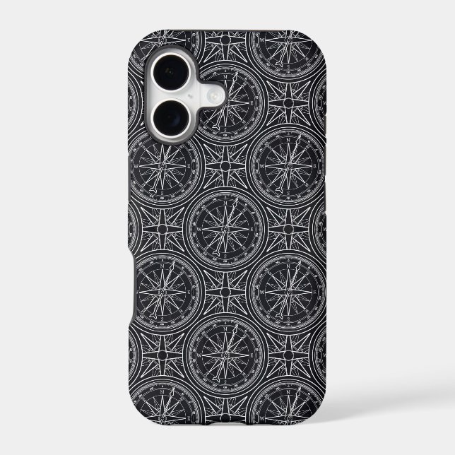 Wind Rose Compass Pattern (Back)