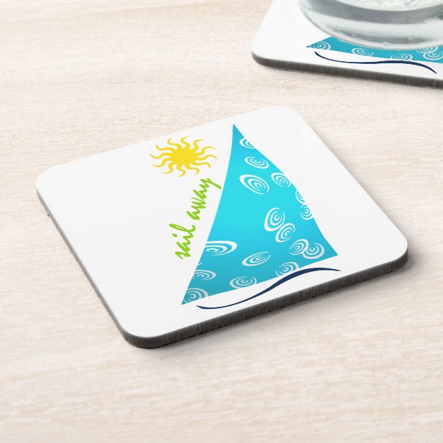 Wind, Sail and Sun Coaster (Left Side)