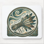 Wind Speaker Mouse Pad<br><div class="desc">This is the Wind Speakers symbol from the serialized web novel The Aeralin Problem.</div>