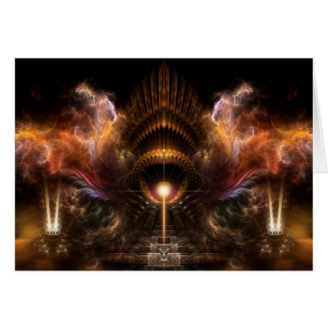 Wind Storm Fractal Art (Front Horizontal)